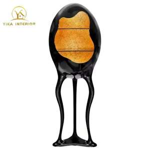 خزانة عرض فنية ، خزانة بيض حديثة ، علبة عرض من <span class=keywords><strong>Orion</strong></span> مع لوح جانبي معدني ليد ، أثاث مدخل غرفة المعيشة لتناول الطعام - Product Image 1