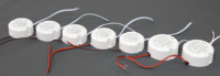 Alimentation électrique LED mini ronde C.V DC12V 24V 12W 20W 24W 30W 36W 48W 60W 80W 100W, transformateur d'éclairage, étanche IP67 IP65