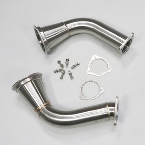 Collecteur d'échappement haute performance en acier inoxydable 304 à diamètre réduit pour Audi RS4/RS5 B9 2.9T 2019-2022 - Product Image 3