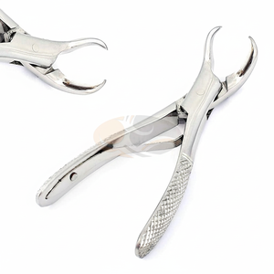 Fórceps de extracción Dental Manual de acero inoxidable de alta calidad, patrón inglés, instrumentos de extracción inferior superior pediátricos - Product Image 1