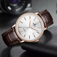 Nouvelle mode verre saphir anti-rayures mécanique automatique montre-bracelet chasse montre en ligne