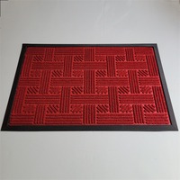 Caoutchouc intérieur extérieur antidérapant hôtel bureau paillasson entrée bienvenue tapis gaufré personnalisé animaux acceptés antimicrobien