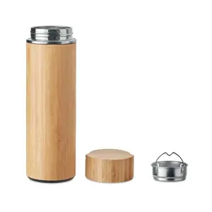 Thermos Tampere en bambou 400 ml, merchandising durable - Product Image 4