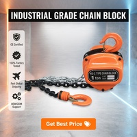 Polipasto Manual de Cadena de Alta Calidad en Oferta con Sistema Clásico de Polea para Grúa, Capacidad de Carga Personalizable para Levantar Mercancías