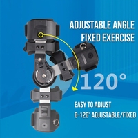 Attelle de coude ROM Bosegrow avec charnière réglable, immobilisateur de bras pour la rééducation post-chirurgicale, orthèse de contrôle de la flexion et de l'extension