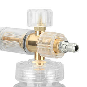 Cañón de Espuma para Lavado de Autos, Pistola de Espuma Blanca y Transparente - Product Image 3