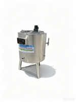 Pasteurisateur industriel compact 200L 500L pour lait, liquides d'œufs, jus de fruits, yaourt et lait – Prix du réservoir de pasteurisation UHT