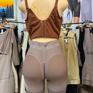 Fajas Colombianas <span class=keywords><strong>de</strong></span> Alta Sujeción al por Mayor para Mujer, Moldeadoras Postparto para Abdomen - Product Image 6