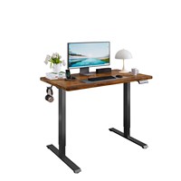 Cadre de bureau électrique réglable en hauteur à double moteur, design rabattable, colonne de levage pour bureau assis-debout, sans plateau