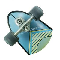 Istaride personnalisé professionnel 32 pouces 7 plis érable Longboard Surf Skate Skateboard pour débutants