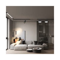 Système d'éclairage sur rail magnétique 48V LED pour plafond, compatible Dali, Zigbee, Tuya, Wifi, avec contrôle d'intensité par application et télécommande Tuya, Fabricant
