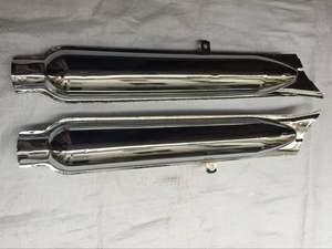 Tubo de escape al por mayor para motocicleta BMW CJK750 M1 M72 R71 R12 CJ Dnepr MT12, silenciador de cola de pez - Product Image 2