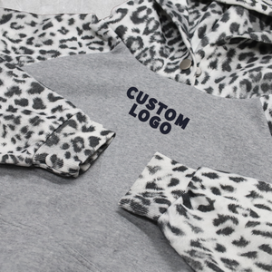 Sudadera con Capucha Unisex Personalizada para Invierno 2026, de Poliéster/Algodón, con Cierre, Corte Holgado, Estilo Urbano Americano, Color Sólido Básico - Product Image 6