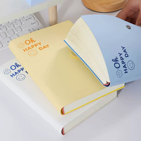 Carnet en cuir PU, logo rétro en relief, couverture personnalisable, cadeau d'affaires, réunion de bureau, journal personnel, carnet de notes