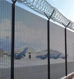 Barriera di sicurezza Anti-salita rigida in ferro zincato 358 del giardino della prigione dell'aeroporto - Product Image 4