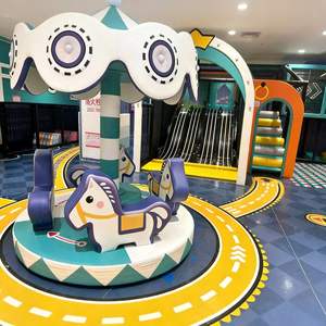 Aire de jeux intérieure pour enfants de grande taille, personnalisée <span class=keywords><strong>en</strong></span> usine, conforme aux normes européennes, jeux pour enfants, équipement d'aire de jeux intérieure - Product Image 2