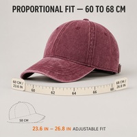 Gorra de Béisbol Extra Grande XXL de 68 cm para Cabezas Grandes, Corona Profunda, Logotipo 3D Personalizado, Algodón Lavado
