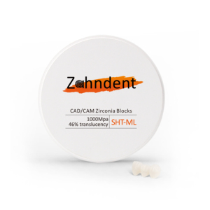 Blocco di ossido di zirconio dentale Zahndent con traslucenza SHT-ML di 46% - Product Image 2