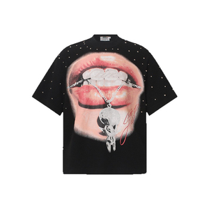 <span class=keywords><strong>Camiseta</strong></span> <span class=keywords><strong>de</strong></span> manga corta estilo americano para chica, súper cool, con broches anchos, <span class=keywords><strong>de</strong></span> alta resistencia, estilo urbano, holgada y resistente. - Product Image 6
