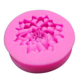 Nouveau K250 Moule en silicone 3D pour fleurs de lotus et chrysanthèmes, outils de décoration de gâteaux de mariage, pour pâtisserie DIY et savon - Product Image 2