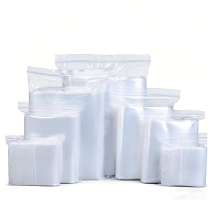 Thickened PE Reusable Self-Sealing <strong>Bags</strong> Transparent Food-Grade Flour Custom Sizes Zipper Top Gravure Printing Packaging <strong>Bags</strong> - Product Image 3