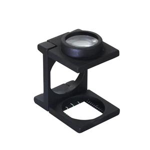 Stoemi 1588 <span class=keywords><strong>10X</strong></span> Vouwen Linnen Testercloth Inspectie Vergrootglas (Meten Vergrootglas Loupe Voor Textiel, Prints) Met Schaal - Product Image 1