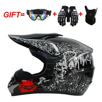 Casco Integral de Motociclismo para Hombre, Casco de Motocross Todoterreno, Casco Integral para Descenso de Montaña, Go Kart, Dirt Bike