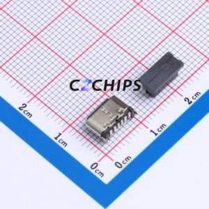 TYPEC-251Y-ARP6L55 USB Connector SMD Connector ( Connector Type: Type-C )( Gender: Female )( Mounting Type: Vertical Mount ) - Product Image 2