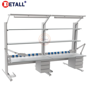 Banc de travail mobile pour laboratoire dentaire, <span class=keywords><strong>station</strong></span> de réparation/table, tour de travail, établi - Product Image 4