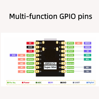 ESP32-C3 Papan Pengembangan SuperMini WiFi Bluetooth Mode Ganda RISC-V Mikrokontroler Papan IoT Tipe-C untuk Arduino