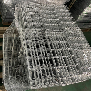 Panneau de clôture en treillis métallique galvanisé 100x100 <span class=keywords><strong>100x50</strong></span> 75x75 75x50 50x25 50x50 25x25 mm, plaque de treillis soudé - Product Image 6