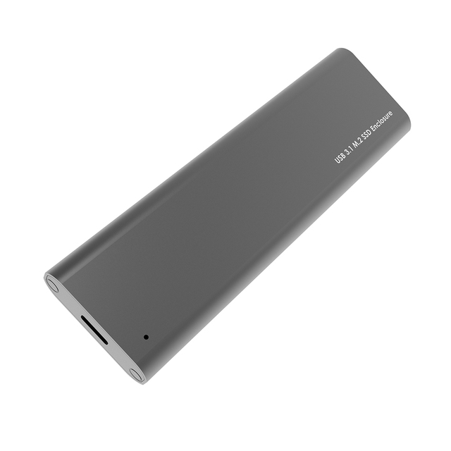 USB3.1 Type C Gen 2 10Gbps M.2 SSD Enclosure External Hard Drives case 2.5" or 3.5"