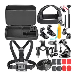 Hot Sell 25-in-1 Moto Fahrrad zubehör gopro hero11 Action Kamera Zubehör Kit Kompatibel 7 8 9 10 Max gopro 12