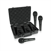 Microphone dynamique supercardioïde XM1800S, lot de 3 avec interrupteur marche/arrêt pour chant et instruments en direct