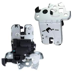 Conjunto de cerradura de puerta de tapa de <span class=keywords><strong>maletero</strong></span> de coche para <span class=keywords><strong>AUDI</strong></span> Skoda actuador de pestillo de bloqueo inferior de puerta trasera 8K9827505 3TD827505 8R0827505 - Product Image 3