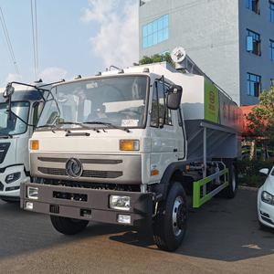 Camión de transporte de granos de energía de caballo, camión de entrega de alimentación a granel, 4x2 142, directo de fábrica - Product Image 6