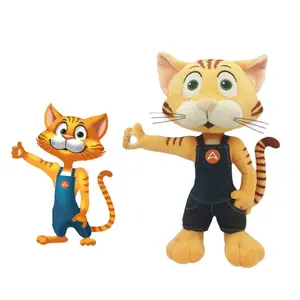 Venda quente de brinquedos de pelúcia personalizados de fábrica tigre de pelúcia fofo para presentes infantis