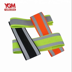 Vente en gros de brassard à sangle élastique réfléchissant portable à crochet et boucle pour la course à pied et le cyclisme - Product Image 6