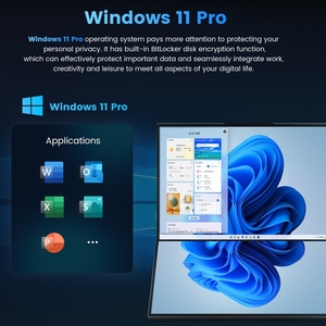 Nuevo Portátil N-ONE Nbook <span class=keywords><strong>Pro</strong></span>, 32 GB + 1 TB, Pantalla Dual de 16 Pulgadas, W11 <span class=keywords><strong>PRO</strong></span> I7-1260P de 12 Núcleos, 3800 mAh - Product Image 4
