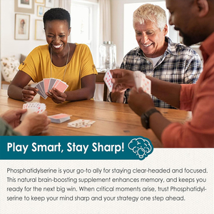 Gomme di Fosfatidilserina all'Ingrosso 300mg 60 Pezzi <span class=keywords><strong>Omega</strong></span> 3 Probiotico Vitamina <span class=keywords><strong>B</strong></span> Nootropico Integratore per il Potenziamento Cerebrale e della Memoria - Product Image 3