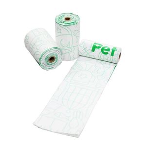 Custom Wholesale Disposable <b>Compostable</b> Eco-friendly Dog Trash <b>Bags</b> Biodegradable Dog Poop <b>Bag</b> Waste - Product Image 5