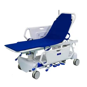 Barella professionale di trasporto del letto di salvataggio di emergenza di alta qualità per la mobilia dell'ospedale della stanza di ICU