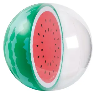 Watermelon Beach Ball 50cm Inflatable Pool Toy Inflatable Giant Extra Large Red Watermelon Summer Kids