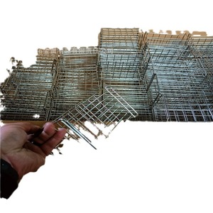 Panier en fil métallique rectangulaire ZT 005, à fixation murale, 0-1L, écologique, pour usage en laboratoire - Product Image 2