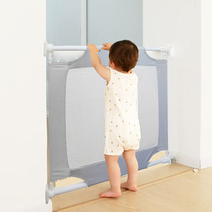 Offre Spéciale personnalisable écologique porte <span class=keywords><strong>de</strong></span> sécurité pour enfants rétractable bébé barrière maille escaliers gardes en plastique porte <span class=keywords><strong>de</strong></span> sécurité moderne - Product Image 1