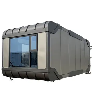 Hete Verkoop Prefab Kleine Huis Huizen Opvouwbare Container 40 Voet Container 3 Slaapkamer Container Huizen 40ft Luxe Huis Appartementen