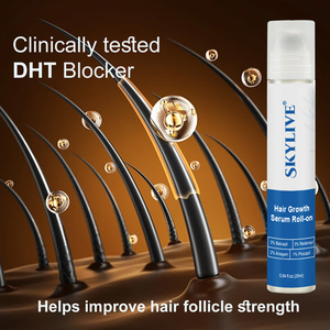 25ml Cheveux Sérum Nourrissant Roll-on Huile Essentielle De Romarin Améliorant Le Cuir Chevelu Nourrissant Renforçant La Racine Des Cheveux Produits De Soins Des Cheveux - Product Image 2