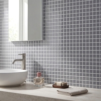 Carrelage mural moderne style nordique en mosaïque 300 x 600 mm en céramique résistant à l'usure pour cuisine, salle de bain, balcon