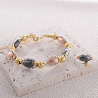 Kinnear mariée luxe dubaï véritable or argent plaqué ensemble de bijoux coûteux érythrée collier mode 4 couleurs Olive ensembles de bijoux