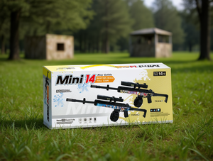 Mini 14 Gel Blaster Semiautomatico 78,5 cm, Pistola Giocattolo per Bambini, Gioco all'Aperto, Materiale ABS, Confezione in Scatola - Product Image 2